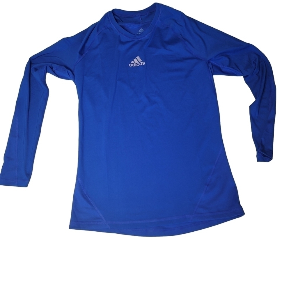 ADIDAS alphaskin sport long-Sleeve top - bold blue large